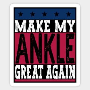 Ankle Surgery Sticker
